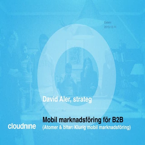 Mobil marknadsföring för B2B