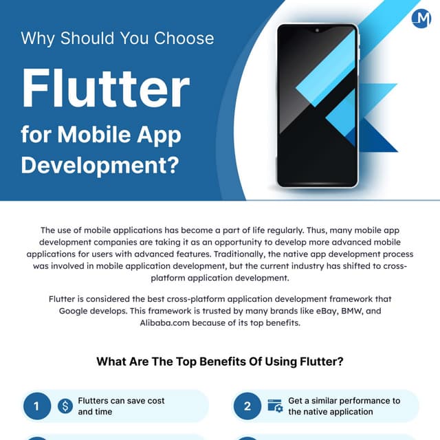 Why Should You Choose Flutter for Mobile App Development | PDF