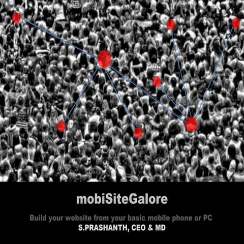 MobiSiteGalore - Now any one can build a mobile website