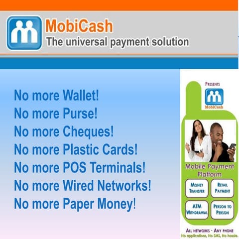 Mobile Money Transfer Product Presentation | PDF