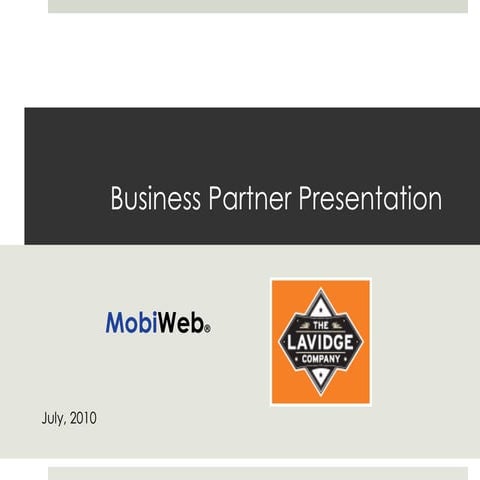 MobiWeb Presentation