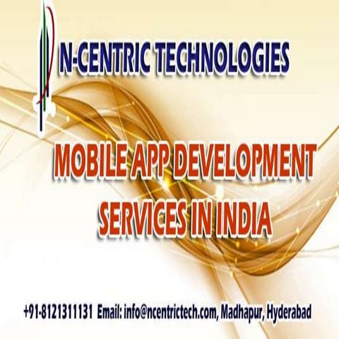 Mobile App Development Services in India