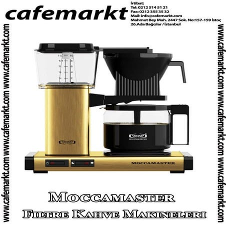 Moccamaster Filtre Kahve Makinesi