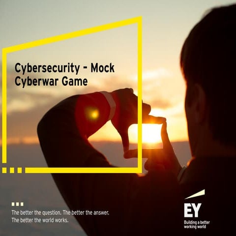 Cybersecurity: Mock Cyberwar Game   