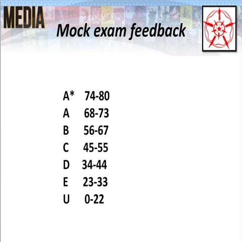 Mock exam feedback