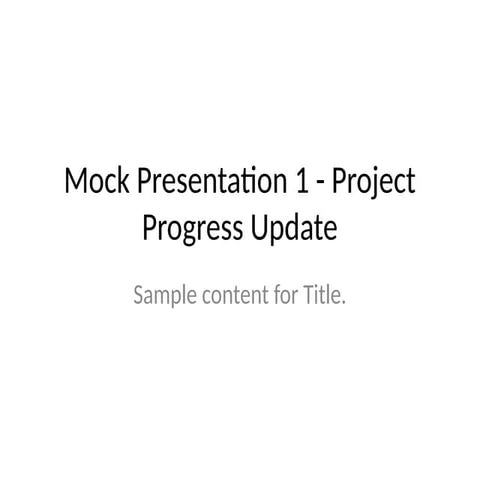 Comprehensive Project Progress Update and Strategic Planning ...