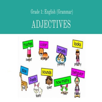 ADJECTIVES 