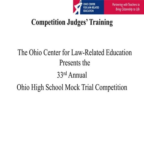 Mock Trial Judge PowerPoint 2016