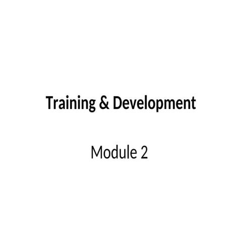 human resource management module two pptx