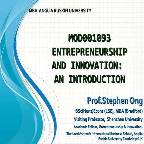 Mod001093 entrepreneurship and innovation intro 150215