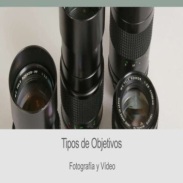 Mod1 tipos objetivos