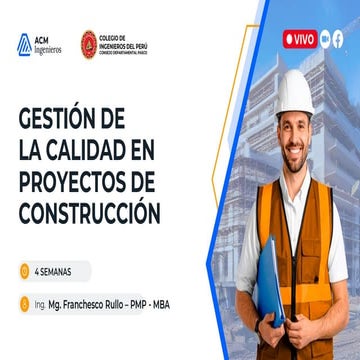 Gestión Integral de la Calidad en Proyectos de Construcción en Perú ...