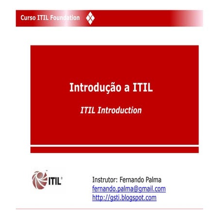 Introdução ao ITIL
