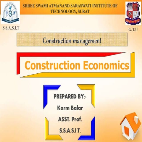 Mod 3 construction economics