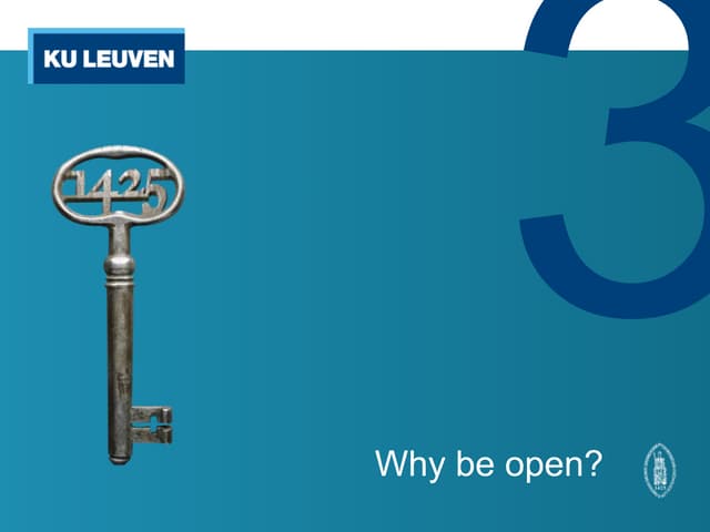 Module 3: why be open?