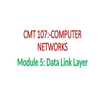 MOD 5 - Data link layer.pptx.           .