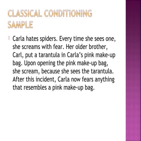 Mod 6 classical conditioning 2