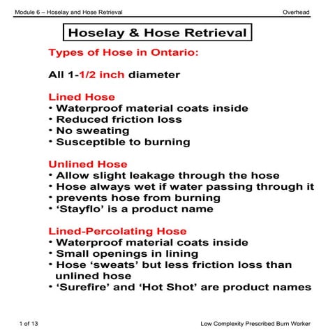 Mod 6 rev    2015 -hoselays