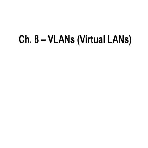 Mod8 vlans