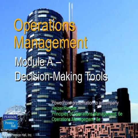modA.ppt operation management slide for business