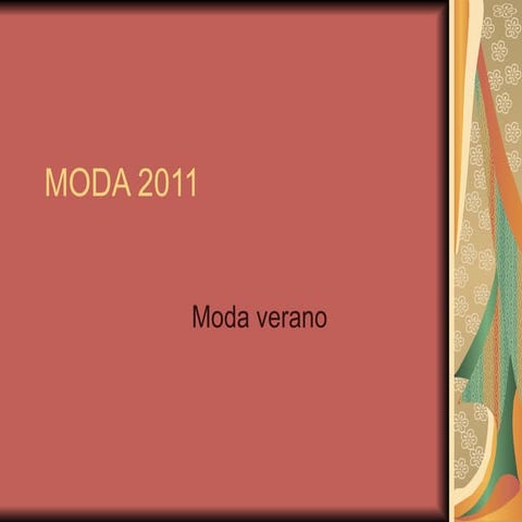 Moda 2011