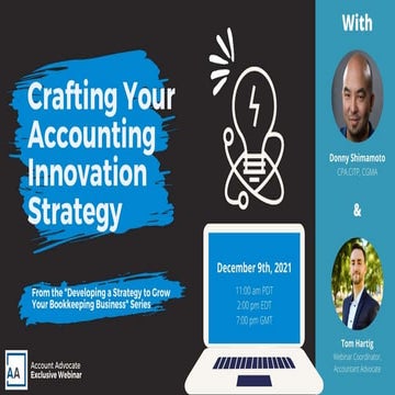Crafting Your Accounting Innovation Strategy