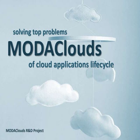 MODAClouds Value - Solving Top Problems of Cloud Dev Lifecycle