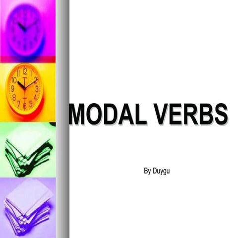Modal verbs