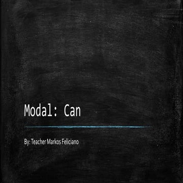 Modal can