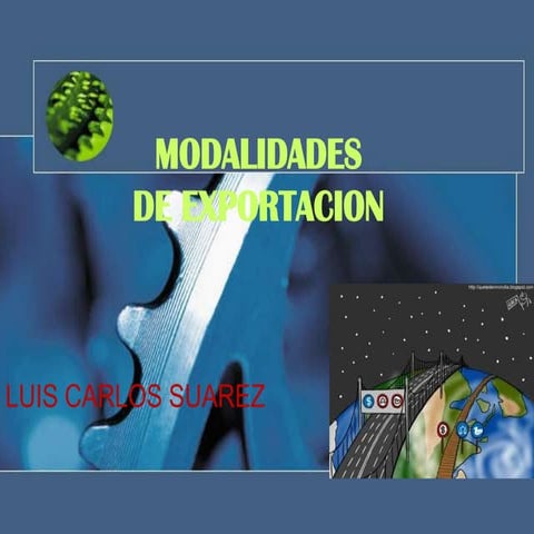 Modalidades de exportacion