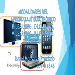 Modalidades del aprendizaje electro...