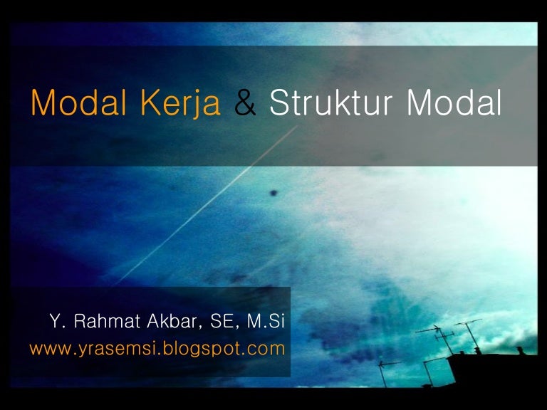 Kerja formula modal Perputaran Modal