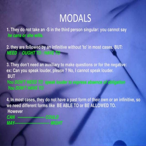 Modals | PPT
