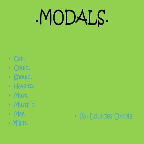Modals .13