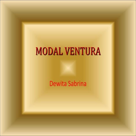MODAL VENTURA