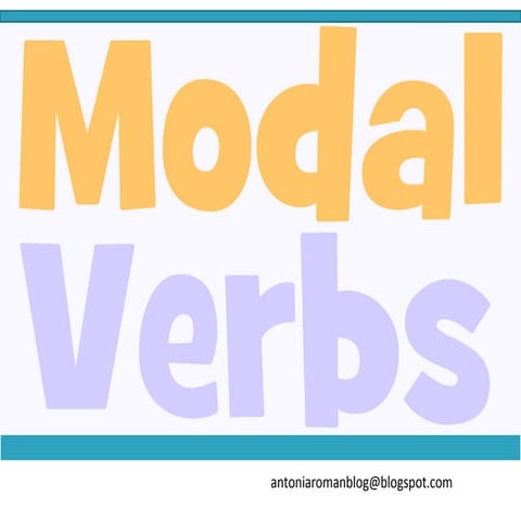 Modal verbs