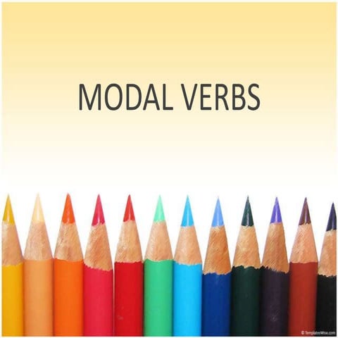 Modal verbs