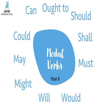 Comprehensive Guide to Modal Verbs for Year 6 Students | PDF