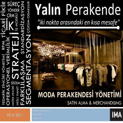 Moda Perakendesi Yönetimi Eğitimi İçerik Sunumu | PDF