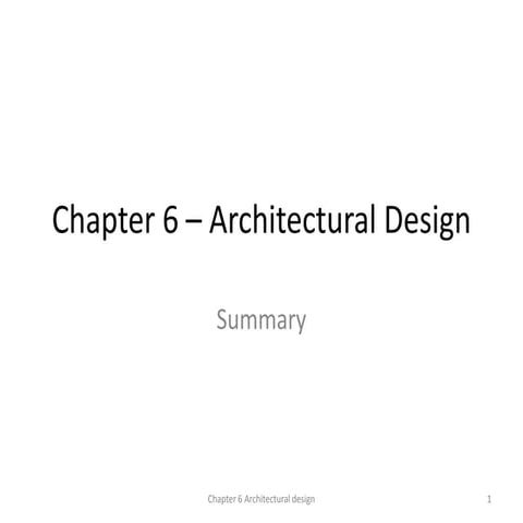 MOD_Architectural_Design_Chap6_Summary.pdf