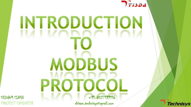 Basic of MODBUS Communication/Protocol