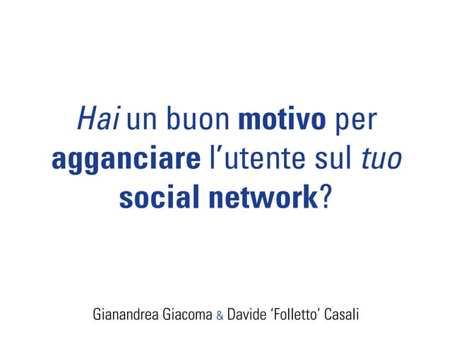 Gianandrea Giacoma - Mo De Agganci