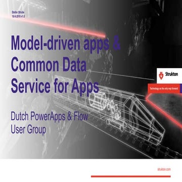 Model-driven apps & Common Data Service for Apps | PPTX | Computer ...