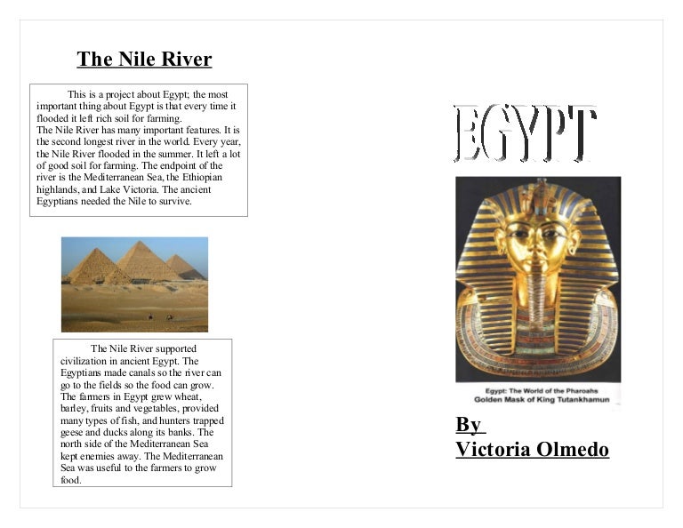 egypt travel brochures