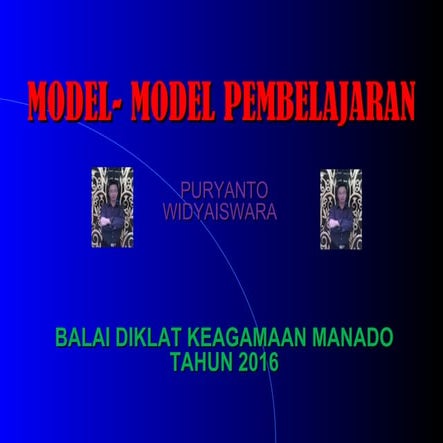 Model model pembelajaran versi 1