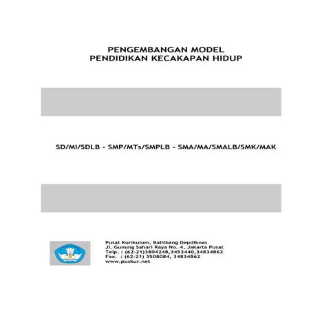 Model pendidikan-kecakapan-hidup | PDF