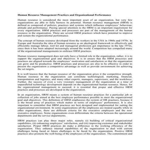 Model 1.2 - HRM and Organizational Performance.docx