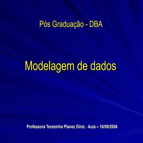 Modelagem 16102006