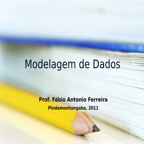 Modelagem de dados 