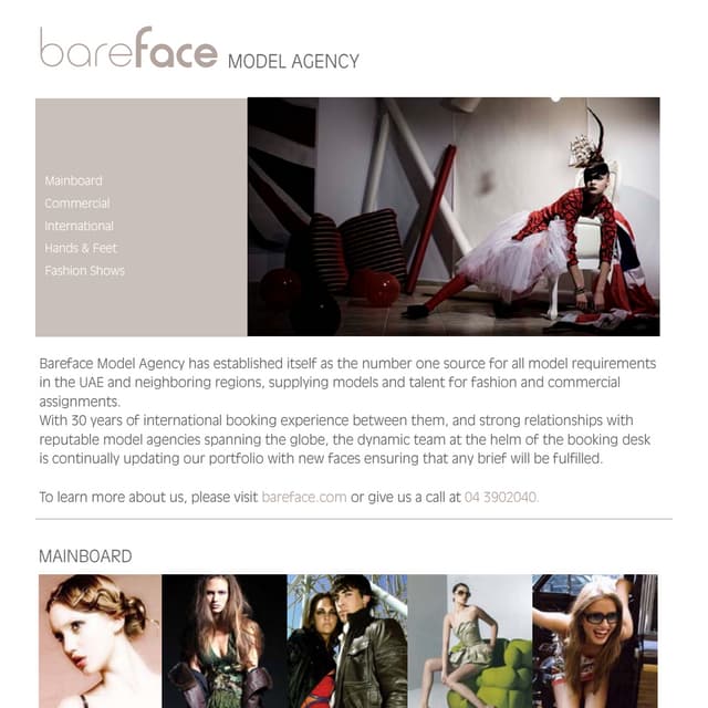 Model Agency | PDF